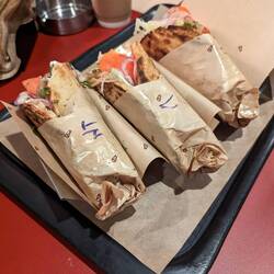 Souvlaki - spicy sausage of black pig - dates back to 8000BC