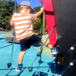 Und es wird geklettert:)