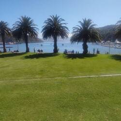 Wahnsinns Aussicht am Sally Bay.