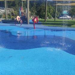 Und tolle Wasserspiele.