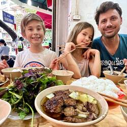 Le fameux Cha Ca de Hanoï 😋