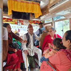 Eine busfahrt die ist lustig