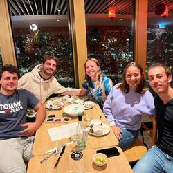 Gemeinsam auf dem Sydneytower