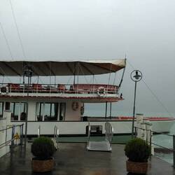 das Dampfschiff "Stad Luzern" dampft weiter