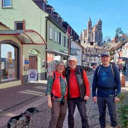 Auf der Abschlußetappe in Breisach!