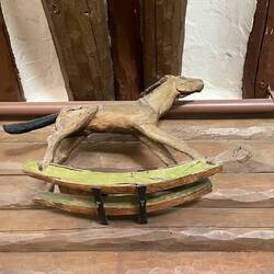 A rocking horse used by the early settlers of the Grand Canyon