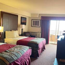 Our room at The View Hotel
