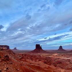 View from the picnic table just passed the carpark