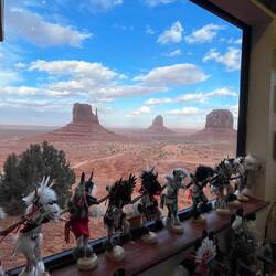 A view from every room at the hotel, even the gift shop