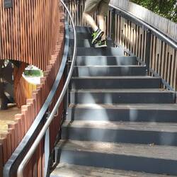 Oh, oder doch einer Treppe?