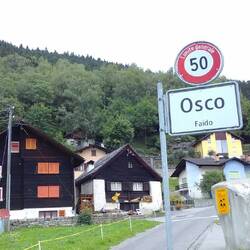 in Osco wollte ich eigentlich übernachten - nun sind es noch 15km nach Cavagnago