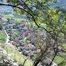 in Biasca endet die Strada Alta. Doch dafür muss man hier hinab