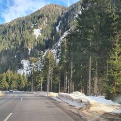 Ausse gehts wieder aus dem engen Defereggental
