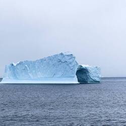 Iceberg ahoy — en route to Errera Channel, Antarctica.