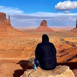 Just taking in the view