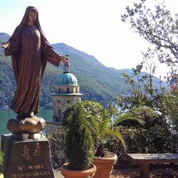 Am Ziel. Jungfrau Maria begrüßt mich mit offenen Armen