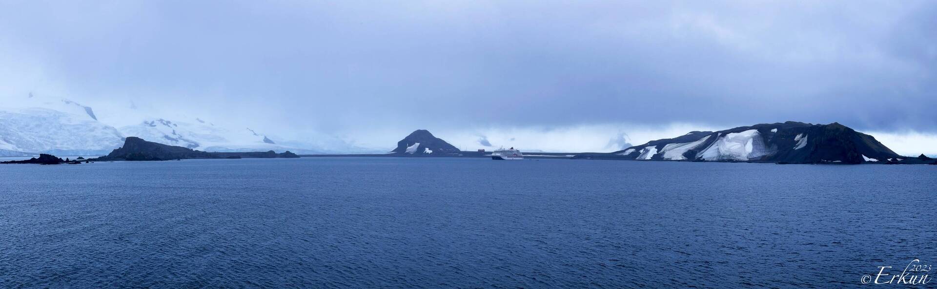 Hello Half Moon Island ... South Shetlands, Antarctica.