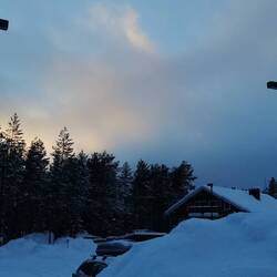 Kurz vor dem Sonnenuntergang