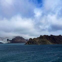 Dufayel Island in the distance ... Admiralty Bay — King George Island, Antarctica.