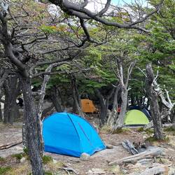 Ausgewiesener Zeltplatz