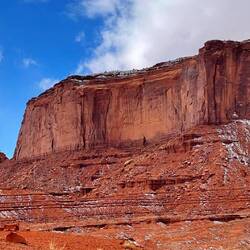 The Three Sisters butte