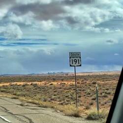 Onto Highway South 191