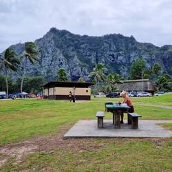 Lunch mit einer tollen Kulisse