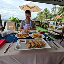 Find someone who looks at you like Yannick looks at deep fried spring rolls