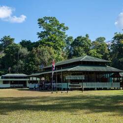 Sirena Rangerstation - der einzige Ort im Park, in dem man übernachten darf