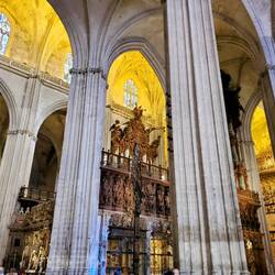 Interior of the Seville Cathedral
