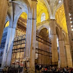 Interior of Seville Cathedral