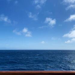 A beautiful day crossing the Drake Passage.