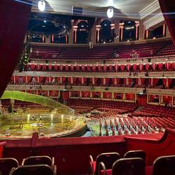 Royal Albert Hall... sneaky pic while trying to find the bathroom before the show