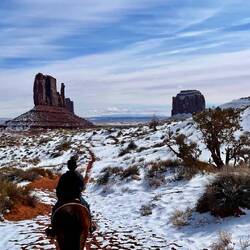 The winter crispness of the sky