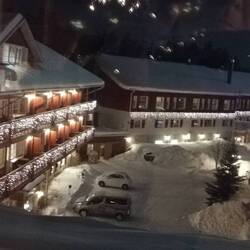 Blick aus dem Restaurant