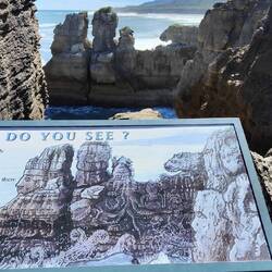 Na? Erkennt ihr das Bild in den Gesteinen?