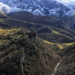 Blick ins Tal des Cassaño