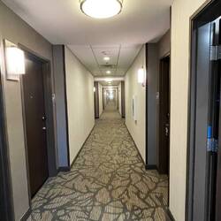 The hallways were so long