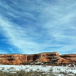 On our way to Moab, Utah