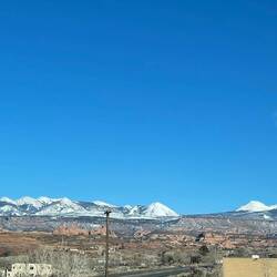 The view from the hotel