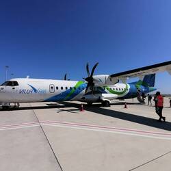 🛫 Weiter geht's auf die Insel Dharavandhoo. 🏝️