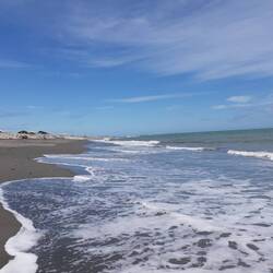 Der schwarze Strand von Hokitika