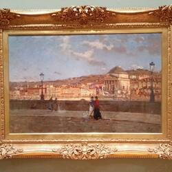 Enrico Reycend, Il lungo Po (1883)