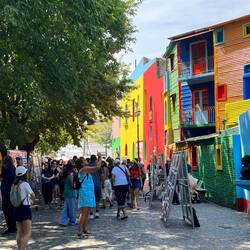La Caminito in the Boca neighborhood