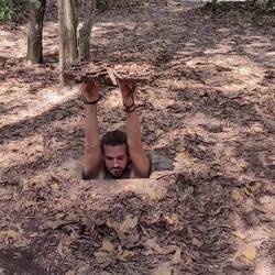 Cu Chi Tunnels, versteckte Igang