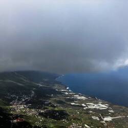 Blick auf La Frontera