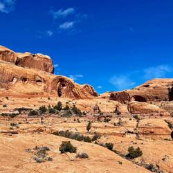 The beginning of caves and arches