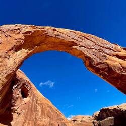 Blue sky and red rock, perfect combination