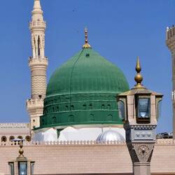 Die Kuppel über Mohammed s Grab