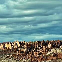 Fiery Furnace as seen from the road